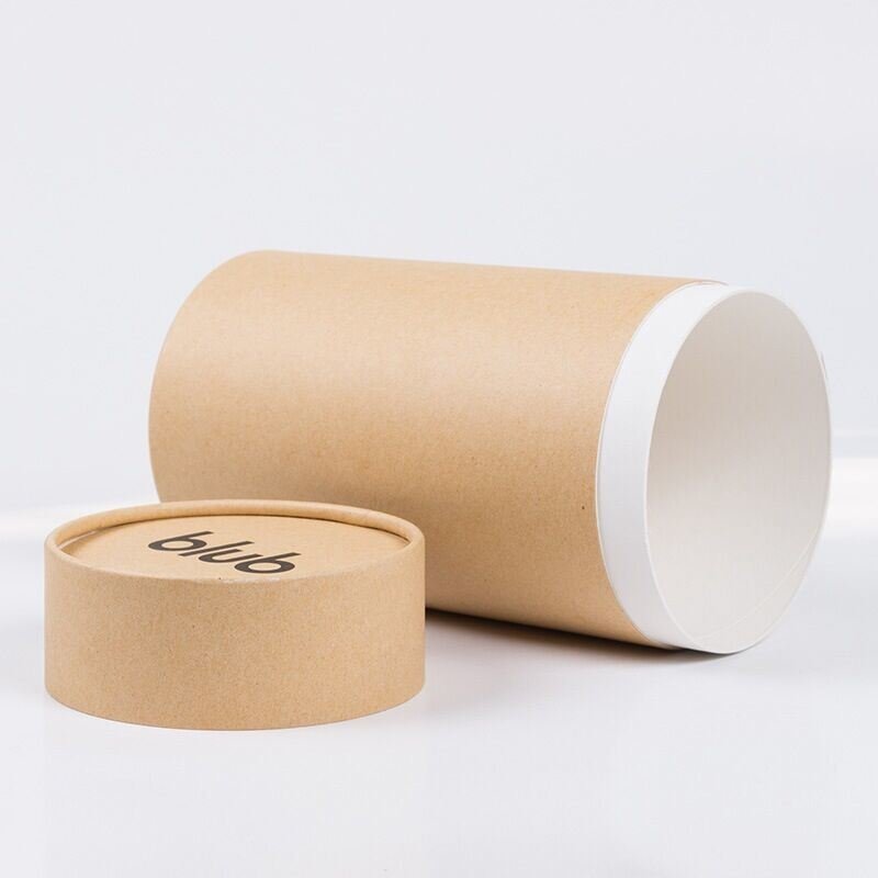 Custom-Logo-Kraft-Paper-Tube-Box-Packaging